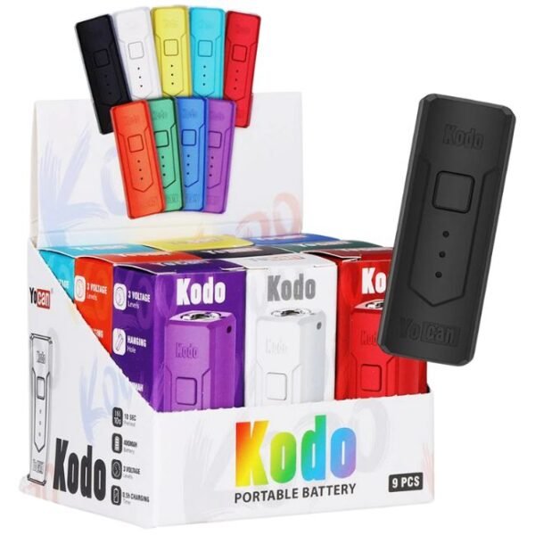 YOCAN KODO NEW PACKING 400mAH PORTABLE BATTERY 9CT/ BOX