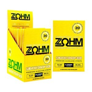 ZOHM 7-HYDROXY PREMIUM ALKALOID 24MG SUBLINGUAL STRIP 4CT/10PK