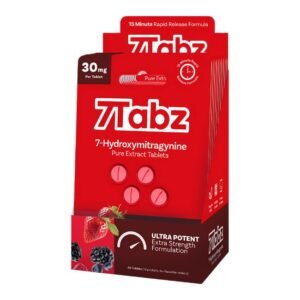 7TABZ HYDROXY PURE KRATOM LEAF EXTRACT 30MG PER TABLET 4CT/10PK