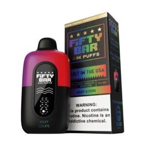 FIFTY BAR 5% DISPOSABLE (90ML) 20K PUFFS 5CT/ BOX