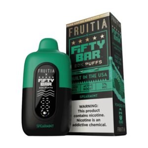 FIFTY BAR BY FRUITIA 5% DISPOSABLE (90ML) 20K PUFFS 5CT/ BOX
