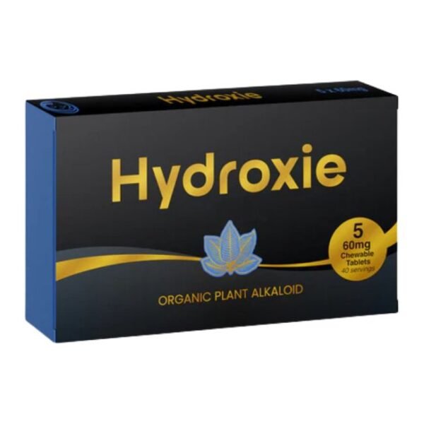HYDROXIE 7 ORGANIC BLACK PLANT ALKALOID 60MG CHEWABLE TABLETS 5CT/20PK