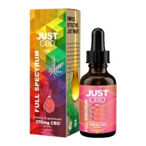 JUST CBD FULL SPECTRUM OIL 250MG 30ML (1FL OZ)