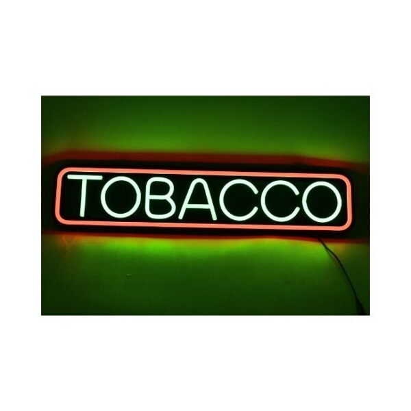 LED NEON SIGN WITH REMOTE CONTROL (70X15CM) TOBACCO