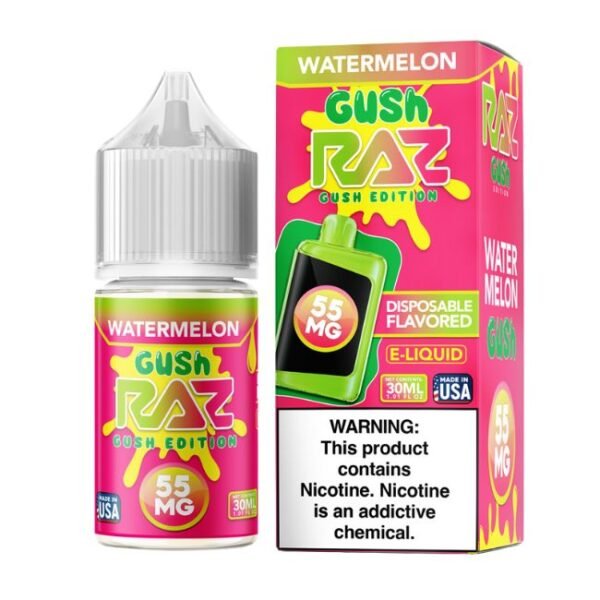 RAZ GUSH EDITION SALT E LIQUID 30ML BOTTLE