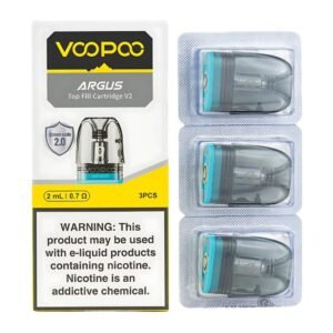 VOOPOO ARGUS V2 3ML CARTRIDGE 3PK / BOX