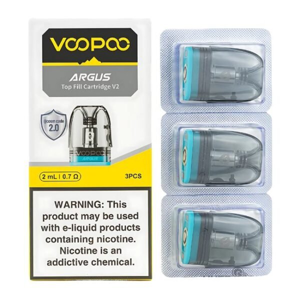 VOOPOO ARGUS V2 3ML CARTRIDGE 3PK / BOX