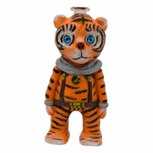 8'' TIGER CHARACTER FANCY WATER PIPE