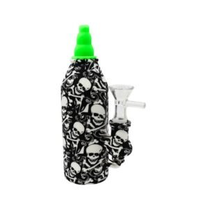 7'' MILK BOTTLE DESIGN SILICONE WATER PIPE