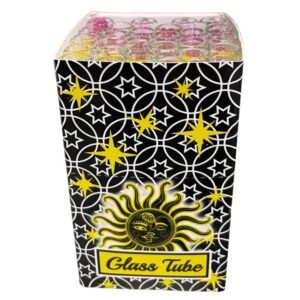 HEAVY DUTY THICK GLASS TUBE 25CT/ BOX