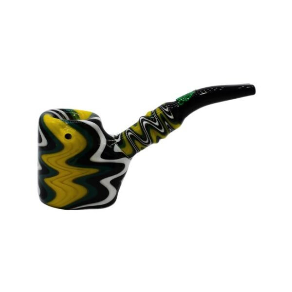 6'' FANCY COLOR FULL TOBACCO PIPE