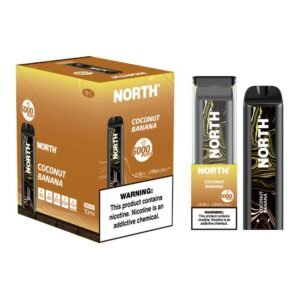 NORTH 5% DISPOSABLE (100ML) 5K PUFFS 10CT/ BOX