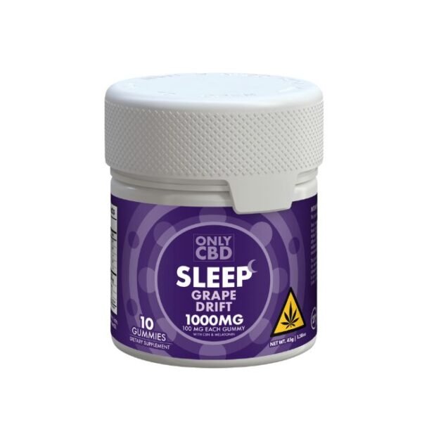 ONLY CBD 1000MG GUMMIES 10CT/ JAR