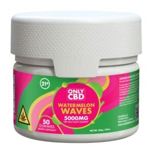ONLY CBD 5000MG GUMMIES 50CT/ JAR