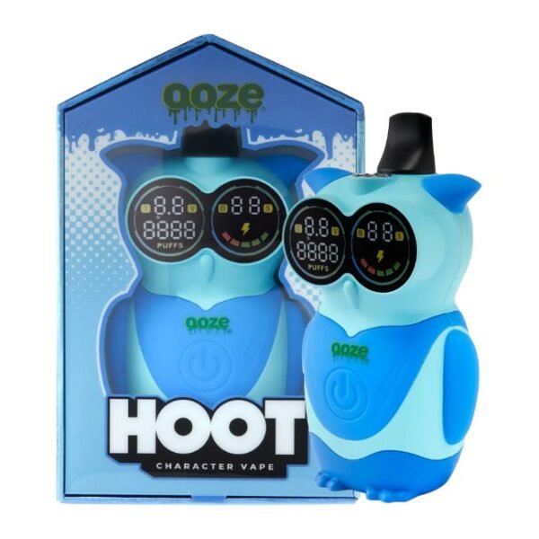 OOZE HOOT CHARACTER DUAL 510 THREAD 650mAH VAPE BATTERY