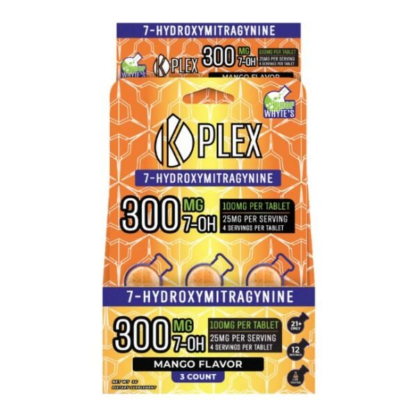 PROF WHYTE'S K PLEX 7-HYDROXY 100MG PER TABLET 3CT/10PK