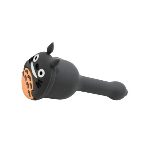 4'' SILICONE CAT DESIGN HAND PIPE