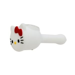4'' SILICONE CAT CHARACTER HAND PIPE