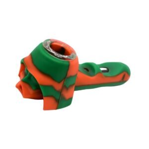 5" SILICONE COLORFUL HAND PIPE