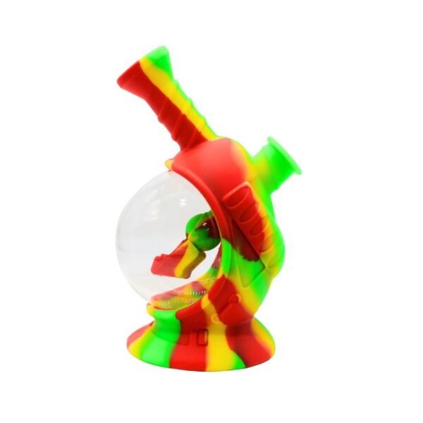 7'' SILICONE MIX COLOR FANCY WATER PIPE