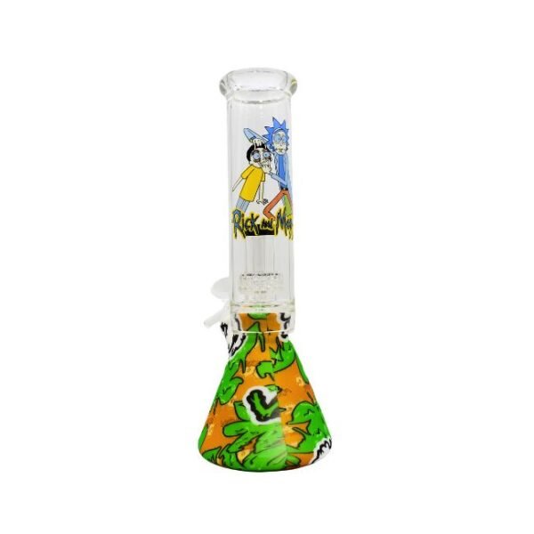 10.5''SILICONE BEAKER FANCY WATER PIPE
