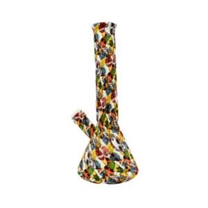 14'' SILICONE COLOR FULL WATER PIPE