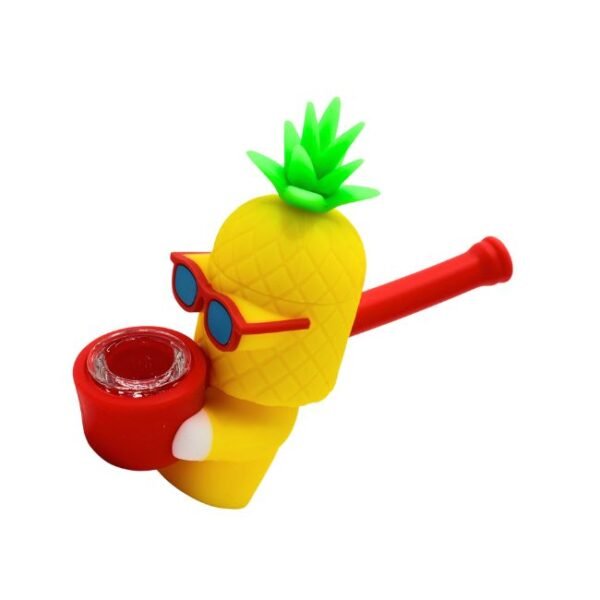 4'' FANCY CHARACTER SILICONE WATER PIPE