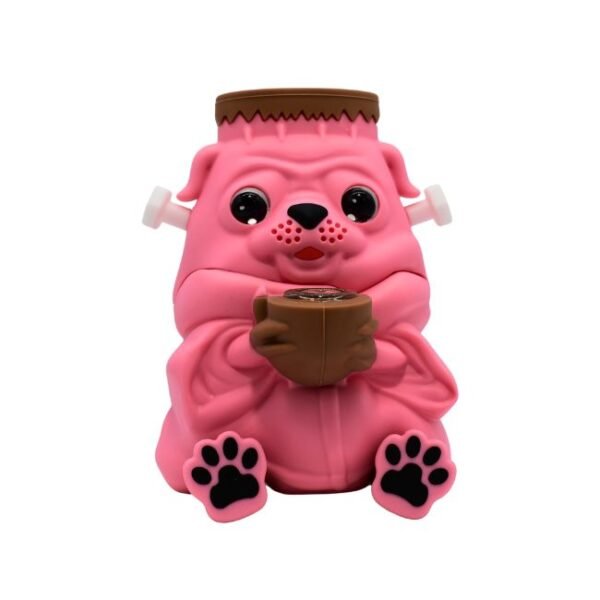 6''SILICONE DOG DESIGN WATER PIPE