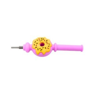 6.5'' DONUT DESIGN SILICONE NECTOR COLLECTOR