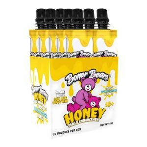 BONER BEARS 100% WILD FLOWER MALE ENHANCEMENT HONEY TUBES 15CT/ BOX