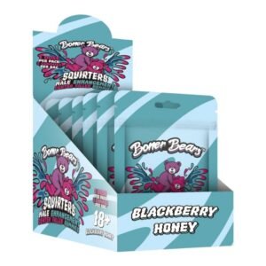 BONER BEARS SQUIRTERS ENHANCEMENT CENTER FILLED GUMMIES 2CT 12PK/ BOX