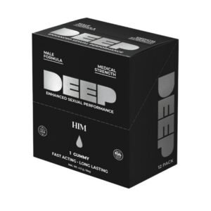 DEEP HIM MALE FORMULA ENHANCED SEXUAL PERFORMANCE GUMMY 1CT/12PK