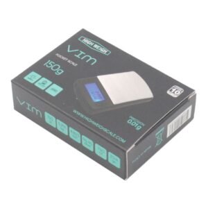 HIGH WEIGH VIM (150GM X 0.01GM) BLACK POCKET SCALE