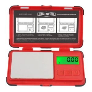 HIGH WEIGH VRQ (120GM X 0.01GM) RED POCKET SCALE