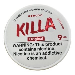 KILLA NIC - 5 CANS / PACK "20 POUCHES PER CAN"