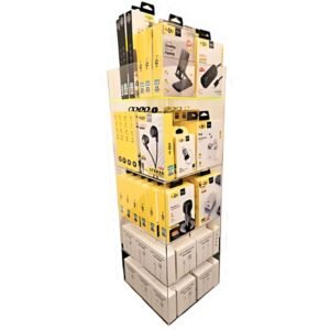 KLGO EARPHONES + CHARGING ADAPTER + CAR ADAPTER + USB-C CABLE + DOCKING STATION + 3IN1 CHARGING CABLE 79CT DISPLAY