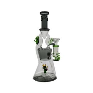 GLASS 12" RIDE THE ELECTRO DESIGN WATER PIPE