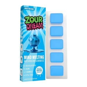 ZOUR DREAM X DRIP DREAM MIND MELTING MUSHROOM XXXTRA STRENGHT 5CT GUMMIES 20PK/ BOX