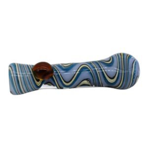 4" DOTED DESIGN COLOR FULL CHILLUM