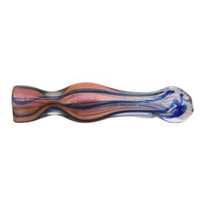3.5" GOLD BOTTOM TWISTED CHILLUM