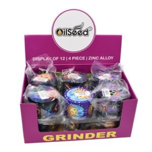 50MM 4PART SUN & MOON PRINT GRINDER