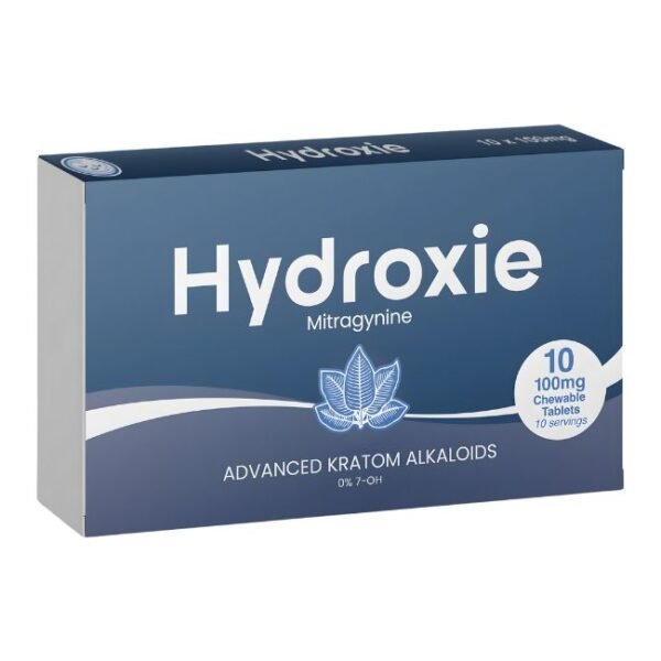 HYDROXIE 7 ORGANIC MIT KRATOM LEAF EXTRACT 100MG CHEWABLE TABLETS 10CT/20PK