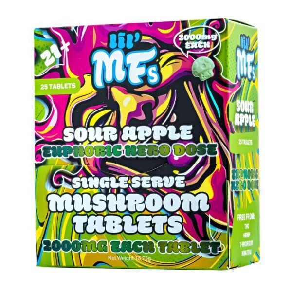 LIL' MFS MUSHROOM EXTRACT 2000MG PER TABLET 1CT/25PK