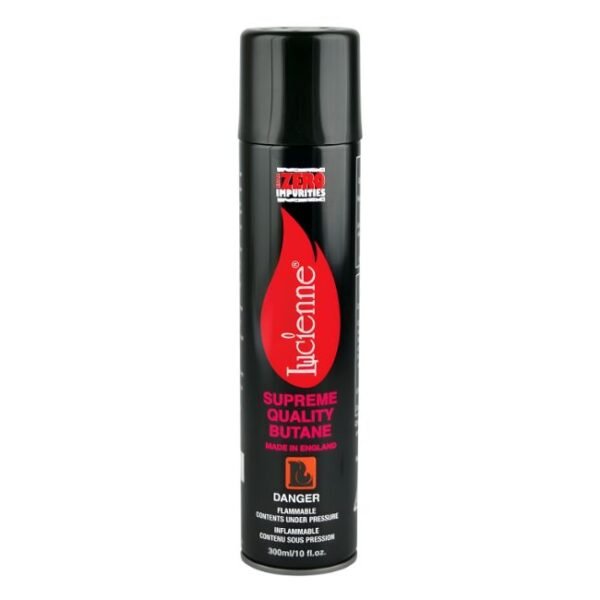 LUCIENNE SUPREME QUALITY (300ML-10 FL.OZ) BUTANE 12CT/ DISPLAY