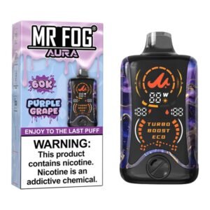 MR FOG AURA 5% DISPOSABLE (130ML) 60K PUFFS 5CT/ BOX