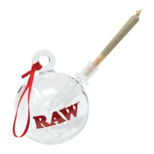 RAW LIBLAZE HOLIDAY ORNAMENT 80MM BUBBLER