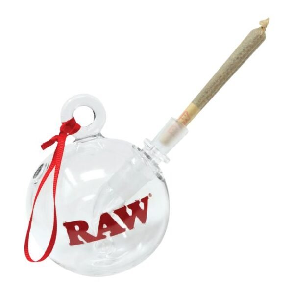 RAW LIBLAZE HOLIDAY ORNAMENT 80MM BUBBLER