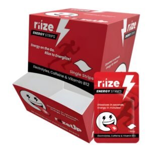 RIIZEUP ENERGY DISSOLVABLE STRIPS 50CT/ BOX