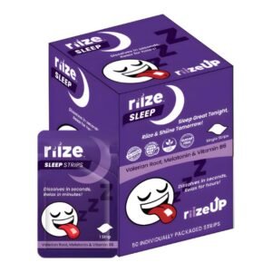 RIIZEUP SLEEP DISSOLVABLE STRIPS 50CT/ BOX