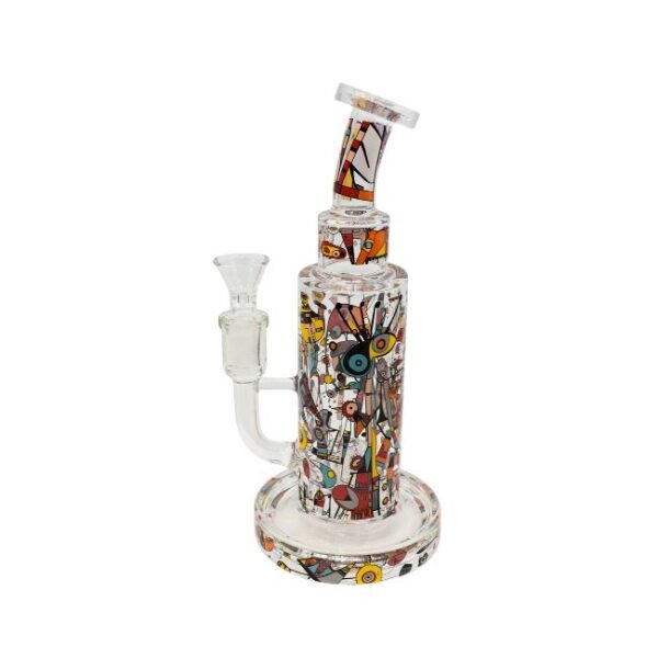 8.5''COLOR FULL TUBE WATER PIPE